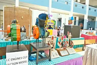 Student science exhibition at Ambur