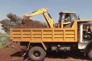 illigal mining near chikkodi