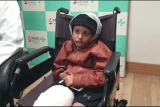 Successful surgery for bone cancer of six year old child in Max Hospital