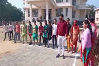 women sports competition organized in palwal