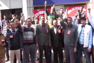 bank employees start two-day strike in palwal