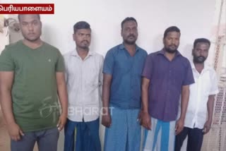 periyapalayam sand theft  பெரியபாளையம் மணல் திருட்டு  ஆரணி ஆற்றில் ஆற்று மணல் கொள்ளை  மணல் திருட்டு  கிளாம்பாக்கம் ஏரியில் மணல் திருட்டு  இந்து மக்கள் கட்சி பிரமுகர்