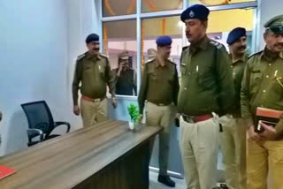 अलवर पुलिस थाने में स्वागत कक्ष, कोतवाली थाने में स्वागत कक्ष का उद्घाटन, Reception room in kotwali police station