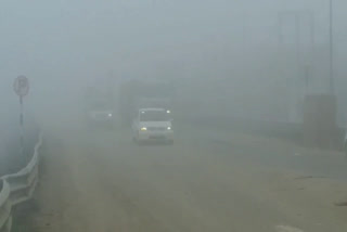 dense fog in karnal