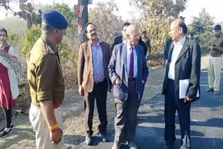 World Bank team reached Bheru Ghat in Indore under Road Safety Pilot Project