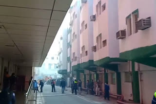 Massive fire breaks out at Delhi AIIMS