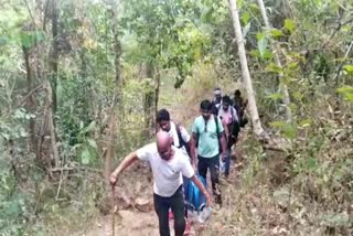 Health department staff reached Gogunda after 28 years in sukma