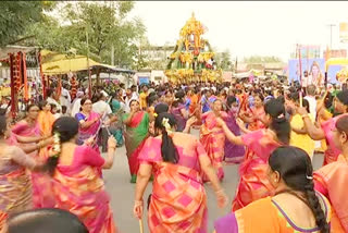 Neelakantheshwaraswamy chariot festival at nizamabad