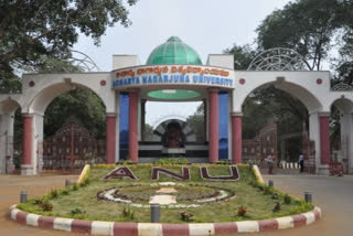 four students Suspended by nagarjuna university over amaravthi issue
