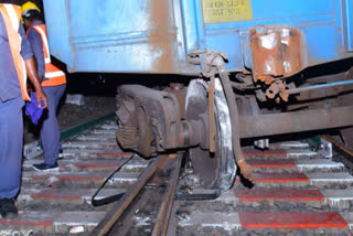 Goods Train derails At Guntur Junction