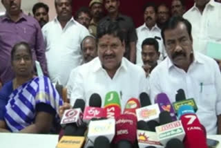 Minister sampath press meet