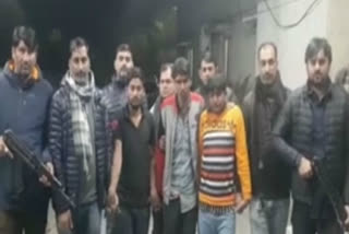 Encounter between police and Mewati gang