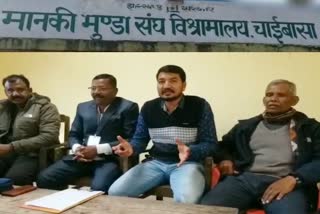 Manki Munda Association will talk to CM