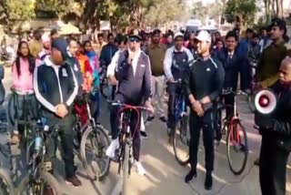 Cycle rally organized in Khunti