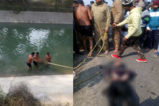 Two people died due to drowning in  Bawana Canal Delhi