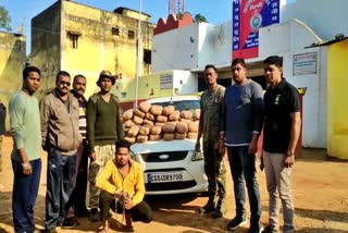 40 kg hemp carrying Odisha to Madhya Pradesh in Kawardha