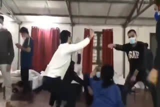 Watch: Haryanvi beats inside coronavirus qaurantine facility