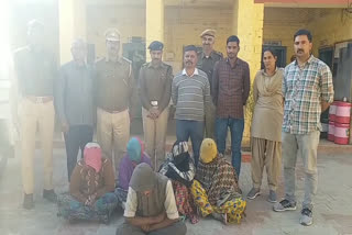 Sex racket found in Jaisalmer, जैसलमेर में सेक्स रैकेट पकड़ाया