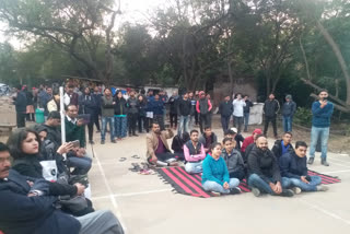 ABVP organised a talk show in JNU on CAA-NRC protests