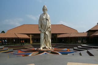 This is the first yoga hospital in the world to feature ancient temple architecture