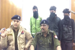 Three badmash arrested for looting animal trader in Ghaziabad