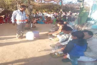 bhandara organized  in dindori