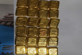 CISF caught 24 gold bars worth 1 crore at Chennai Airport