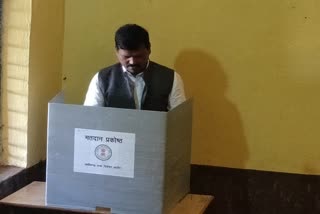 chitrkot mla posted vote in bastar