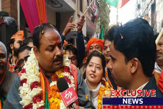 bjp candidate abhay verma exclusive talk to etv bharat delhi election 2020