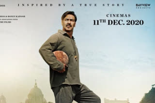 Ajay Devgan play the role of footballer Syed Abdul Rahim