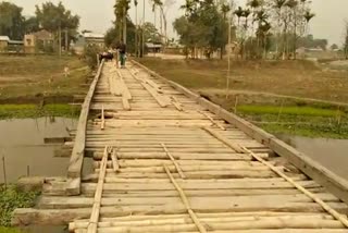 broken bridge in darrang