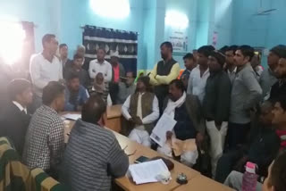 पंचायत समिति की बैठक रही हंगामेदार, meeting in Kotputli was a ruckus