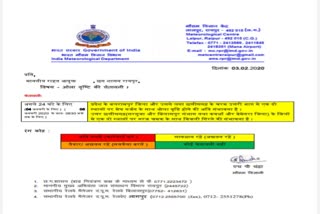 change in the weather in next 24 hours in raipur