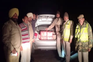 Mazra police caught Haryana's illegal liquor