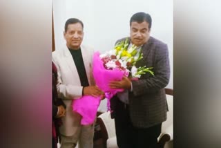 Kishan Kapoor met Union Minister Nitin Gadkari