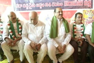 kamineni srinivas support to capital farmers