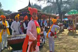 international surajkund fair drums of Braj songs center of attraction