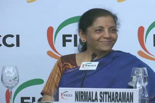 know what fm nirmala sitharaman answered when asked about sensex fall after budget speech