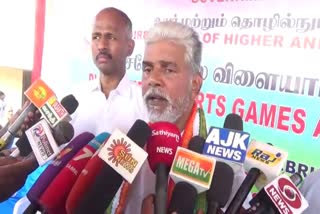 Request to declare Vivekananda's birthday as sports day, says puducherry minister kamalakannan