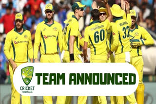 australia team announced for south africa tour glenn maxwell return in squad