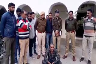 बहरोड़ में हत्या का मामला  , Accused arrested