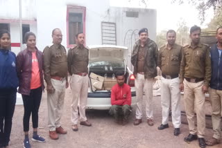 Bijawar police caught 15 cases of illegal liquor