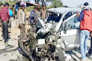 राजसमंद में सड़क हादसा,  Road accident in Rajsamand