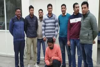 police arrested a youth with heroin in panchkula