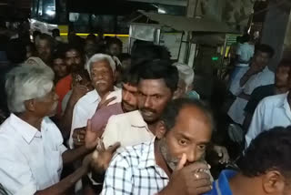 people came to wine shops in allagadda