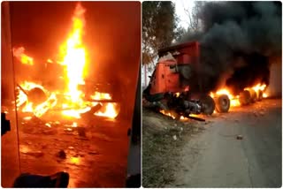 Hanumangarh News, 2 जिंदा जले