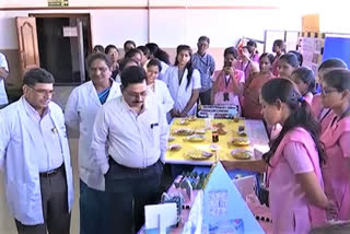 cancer awareness exhibition in Basavatarakam Hospital