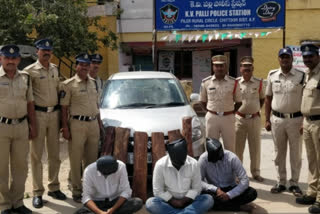 red sandalwood smugglers arrest in chittor