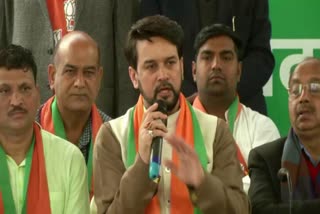Anurag thakur says 'AAP's sins, Delhi will not forgive, Delhi will be washed clean'