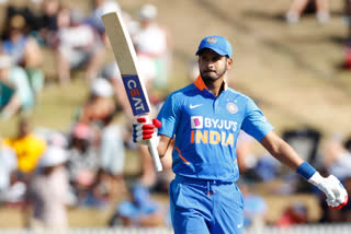 india vs new zealand shreyas iyer smash maiden century against new zealand in 1st odi